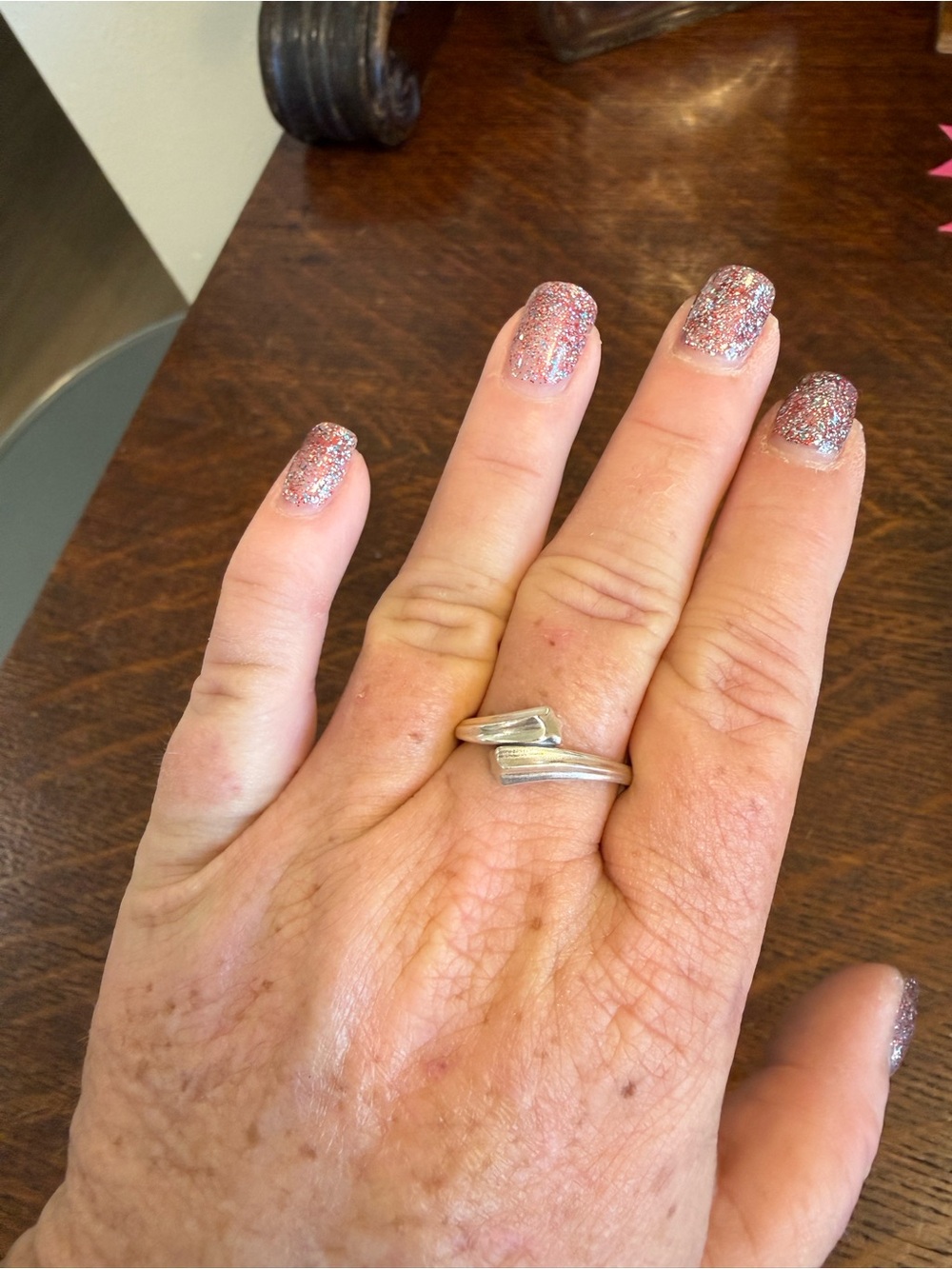 James Avery size 9 shooting star ring Silver - Picture 2 of 5
